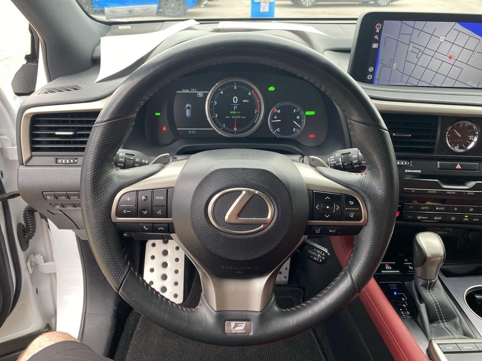 2022 Lexus RX RX 450h F SPORT Handling