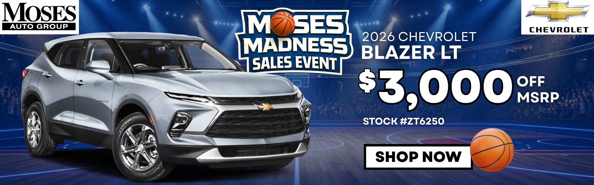 2026 Blazer LT March Offer.