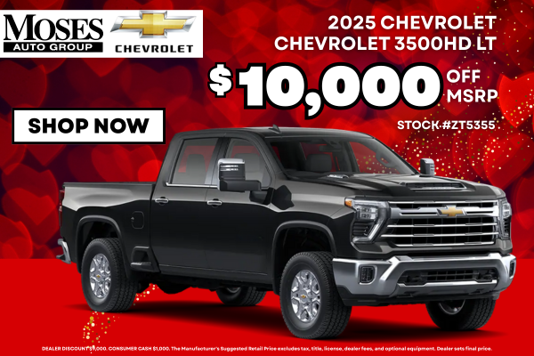 Silverado 3500HD LT February Offer