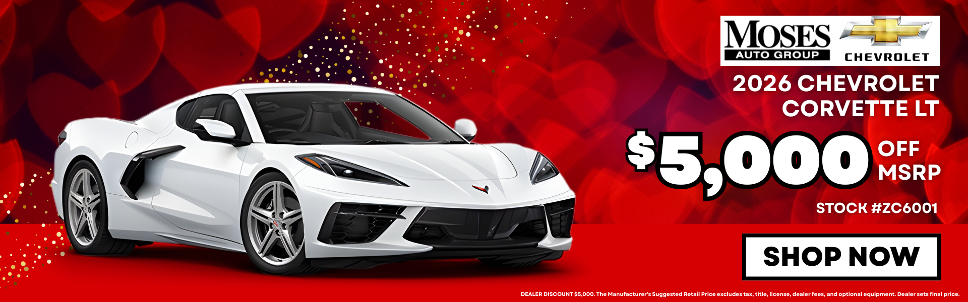 2026 Corvette LT February Offer