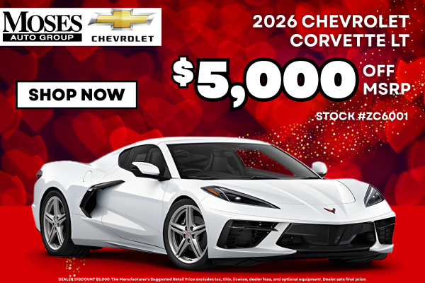 2026 Corvette LT February Offer