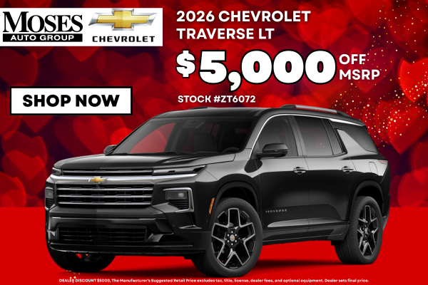 2026 Traverse LT February Offer