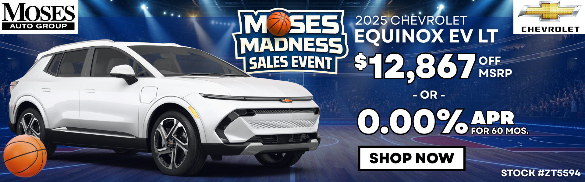 2025 Equinox EV LT March Offer.