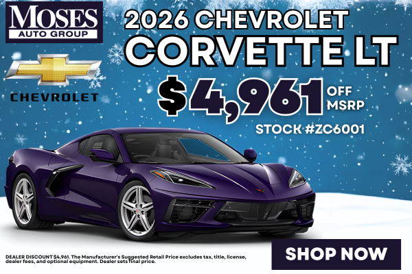 2026 Corvette LT January Offer