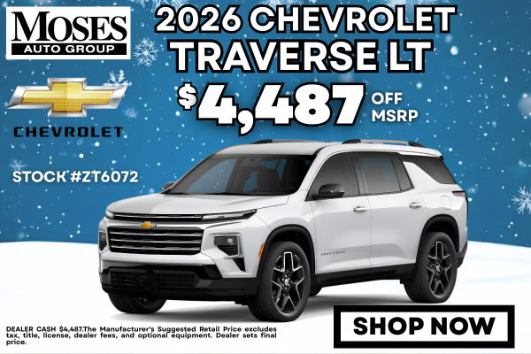 2026 Traverse LT January Offer