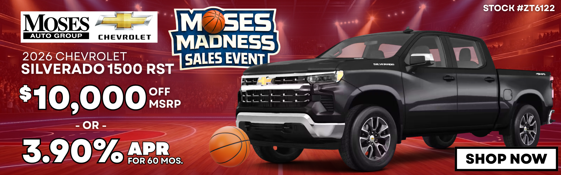 2026 Silverado 1500 RST March Offer