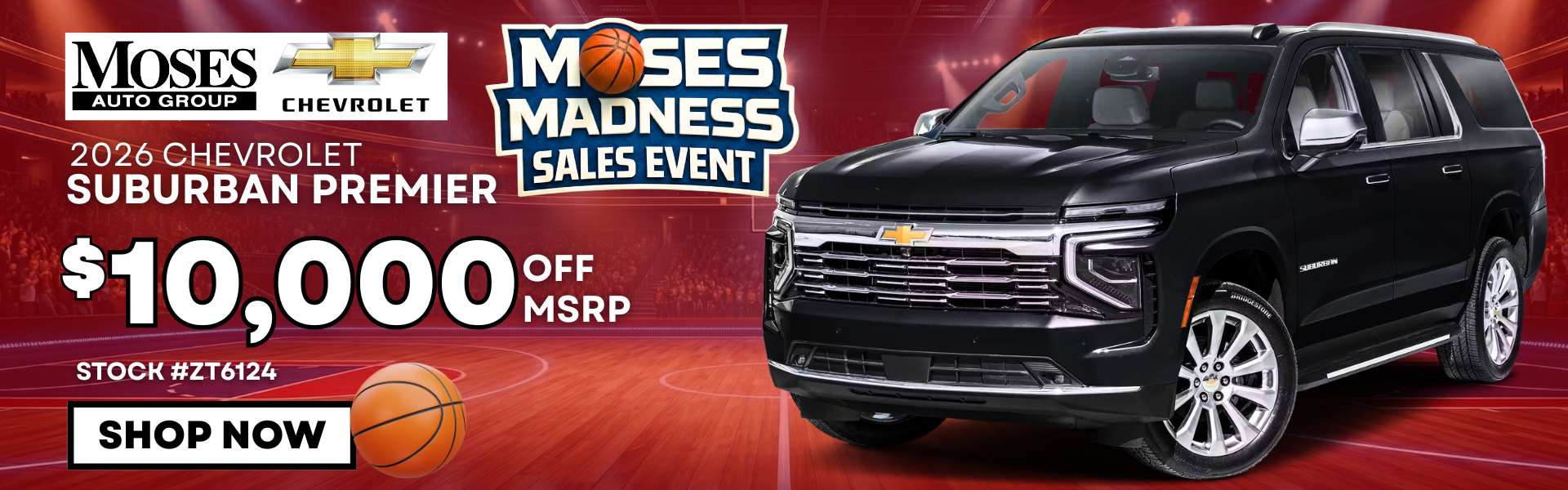 2026 Suburban Premier March Offer