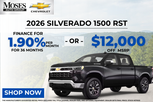 2026 Silverado 1500 RST April Offer