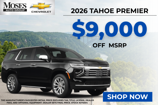 2026 Tahoe Premier April Offer