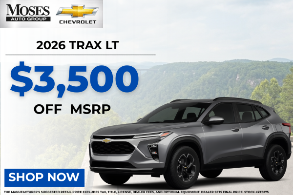 2026 Trax LT April Offer
