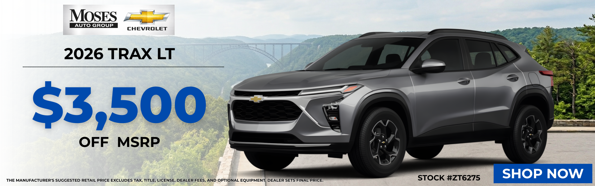 2026 Trax LT April Offer