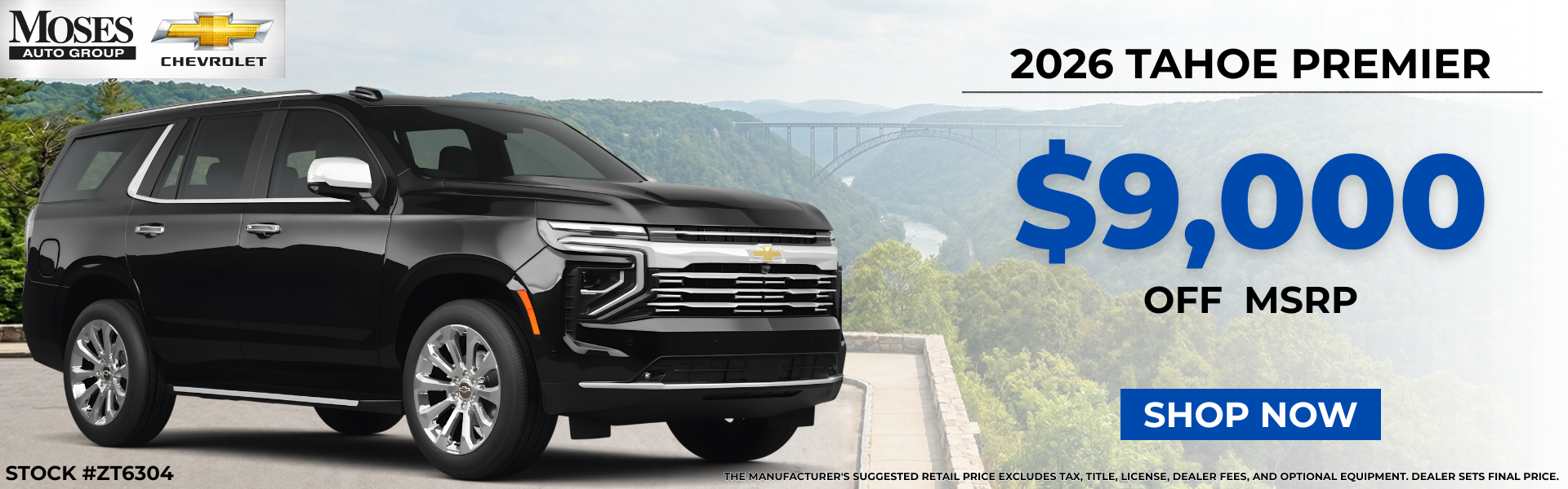 2026 Tahoe Premier April Offer