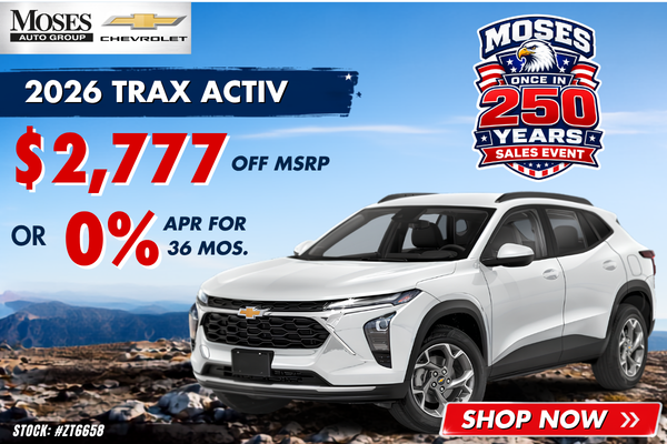 2026 Chevy Trax Activ